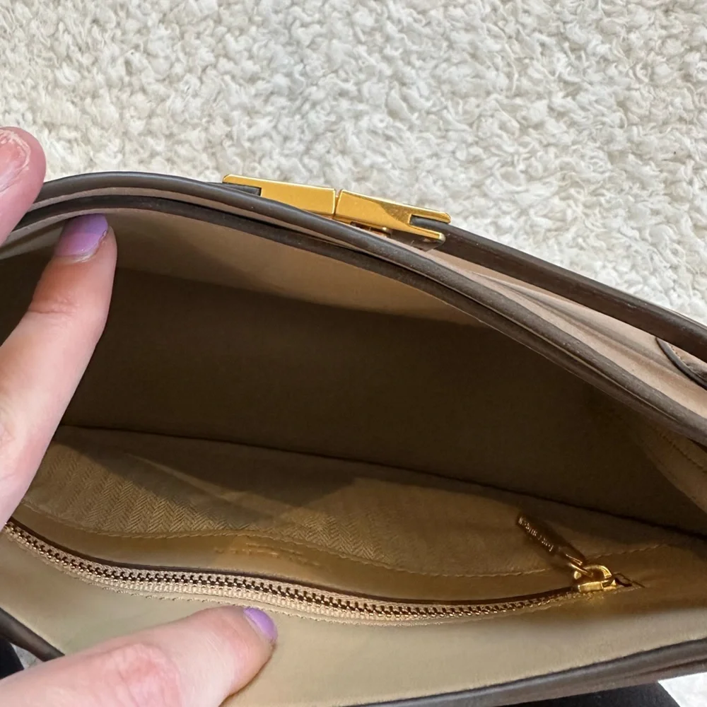 NWT | Tory Burch Lee Radziwill Saddlebag